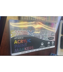 Art Walrus 12 Pack Acrylic Paint Pens Marker Set. 4000 Packs. EXW Los Angeles